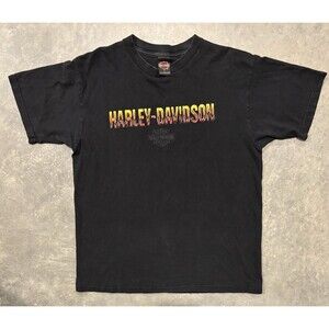 Vintage Y2K 2001 Harley Davidson Shirt Pawtucket Rhode Island T-Shirt Men’s L
